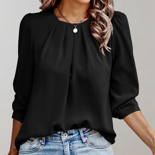 Élise | Blouse À Manches Longues